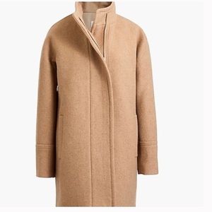J Crew Factory City Coat (Cocoon Coat) Camel color